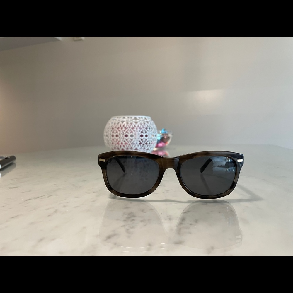 Warby Parker black tortoise sunglasses